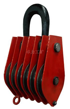 吊環(huán)型六輪滑車，軸套吊環(huán)型六輪滑車，滑車
